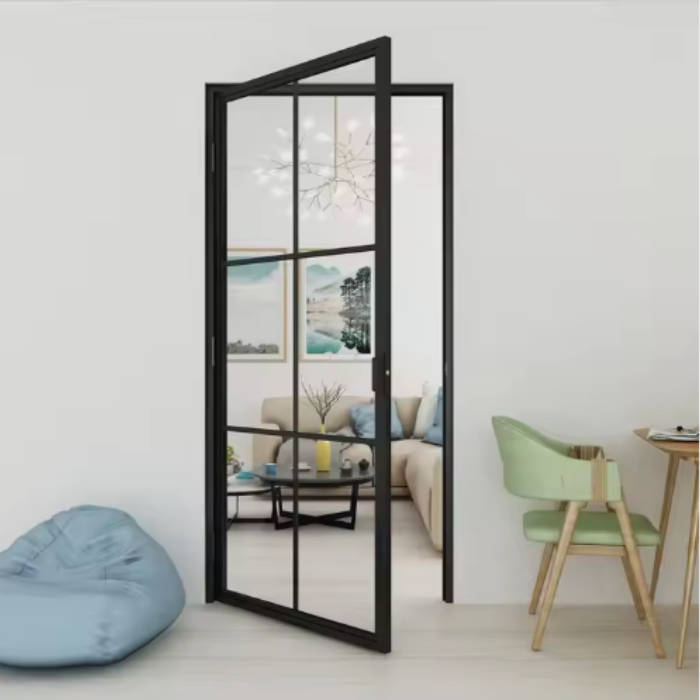 Steel hinged door Matt