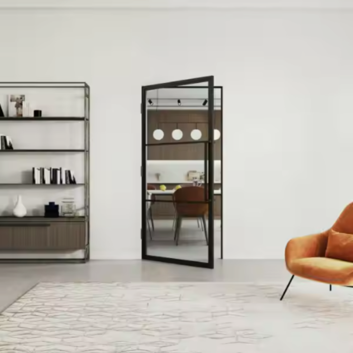 Steel hinged door Tom