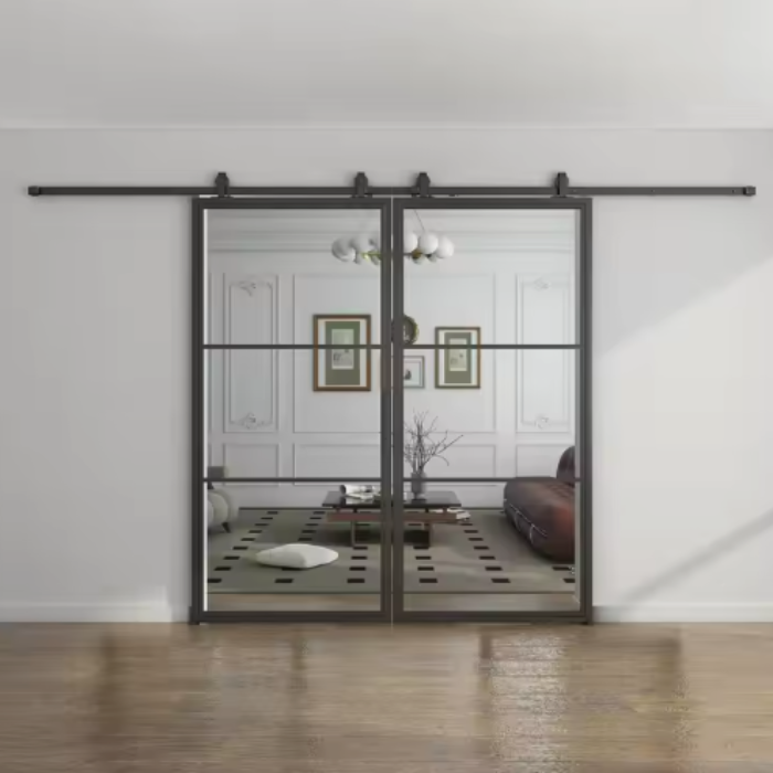 Dubbele stalen scharnierdeuren