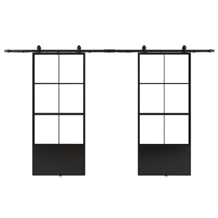Robin double sliding doors