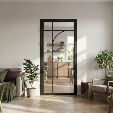 Steel hinged door Bruce