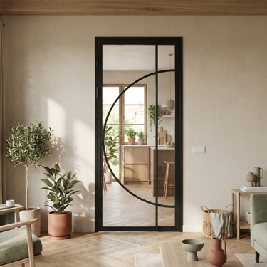 Steel hinged door Bruce