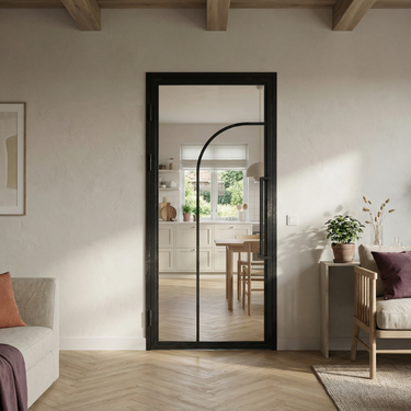 Steel hinged door Bruce