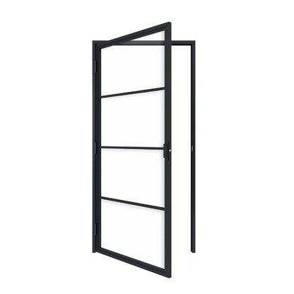 Steel hinged door Woody