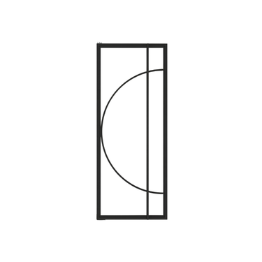 Steel pivot door Leonardo