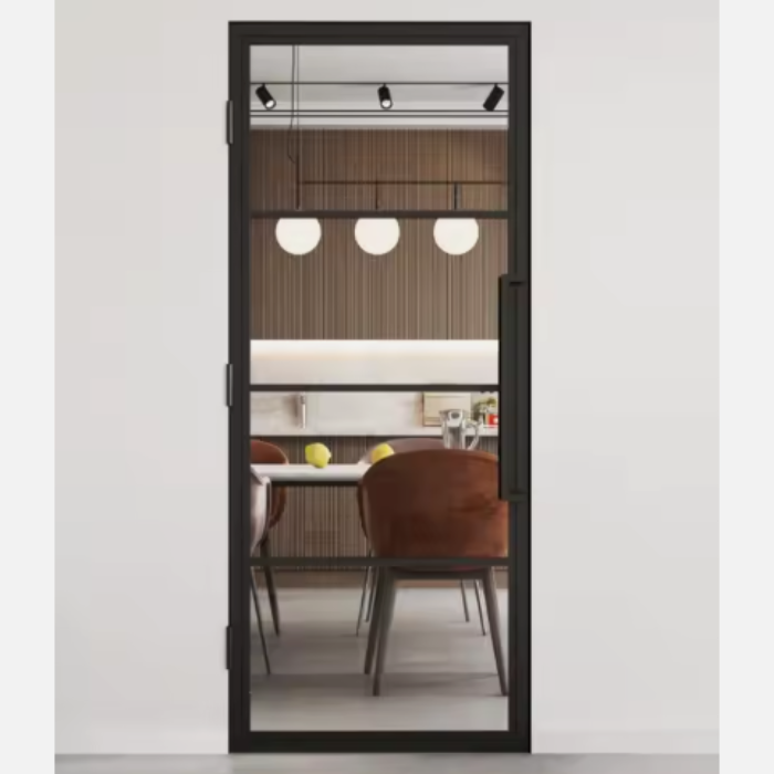 Steel hinged door Woody