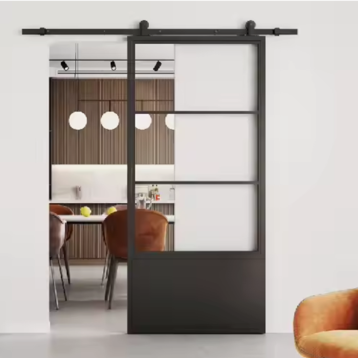 Steel sliding door Mel
