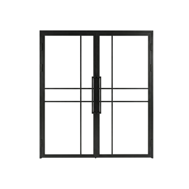 Dubbele stalen scharnierdeur Beau