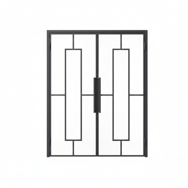 Dubbele stalen scharnierdeur Nova