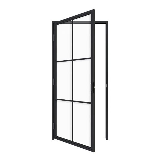 Steel hinged door Matt