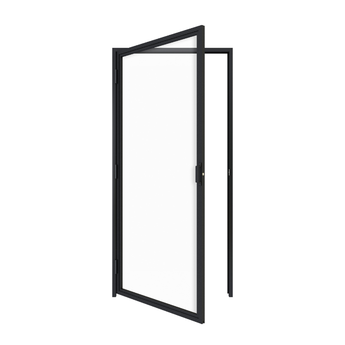 Steel hinged door Willem