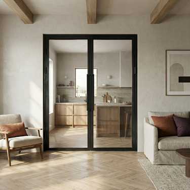 Dubbele stalen scharnierdeur Jack