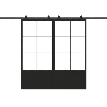 Dubbele stalen schuifdeur Mila