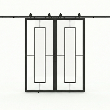 Dubbele stalen schuifdeur Nova