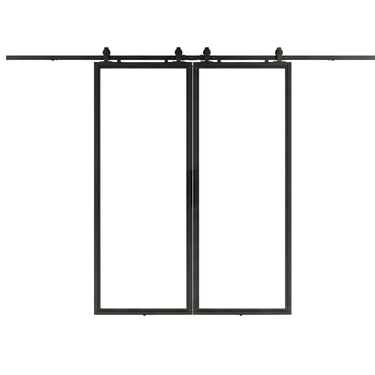 Dubbele stalen schuifdeur Jack