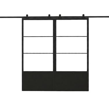 Dubbele stalen schuifdeur Dex