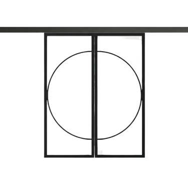 Robin double sliding doors