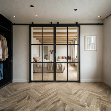 Dubbele stalen schuifdeur Zayn