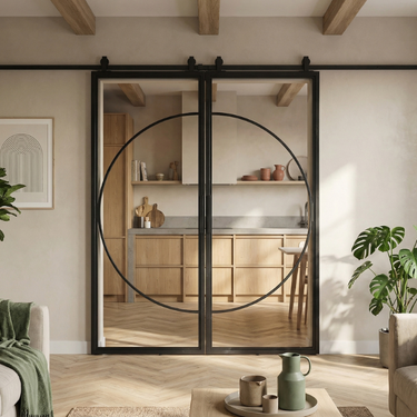 Double sliding doors Natalie