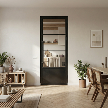 Stalen scharnierdeur Dex