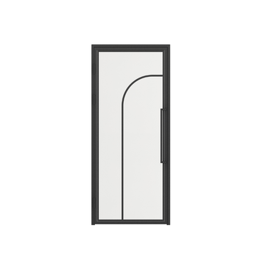 Steel hinged door Bruce