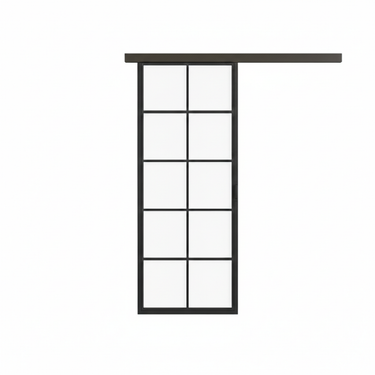 Stalen schuifdeur met koof John