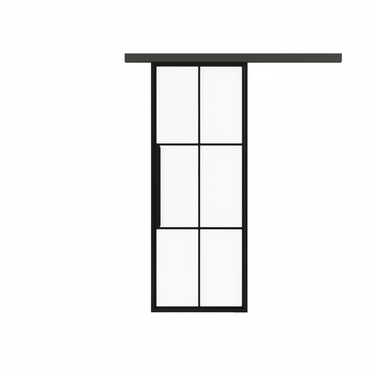 Stalen schuifdeur met koof Zayn